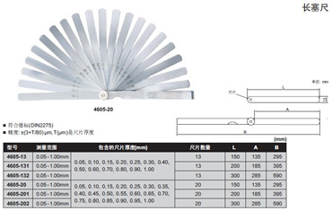 长塞尺4605